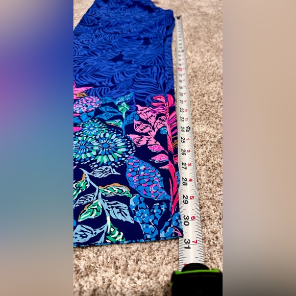 Lilly Pulitzer Bal Harbour Palazzo Pants. Size S in Aegean Navy  Calypo Coast - Picture 6 of 7